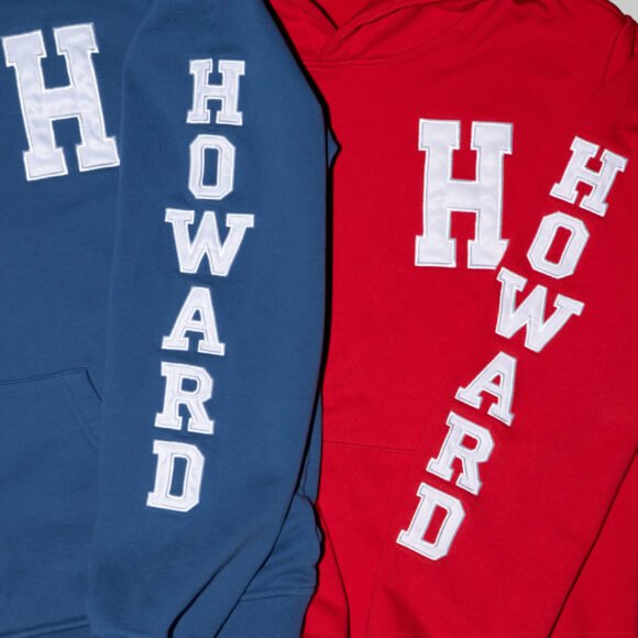 Howard University Varsity Patch Hoodie - Image 5